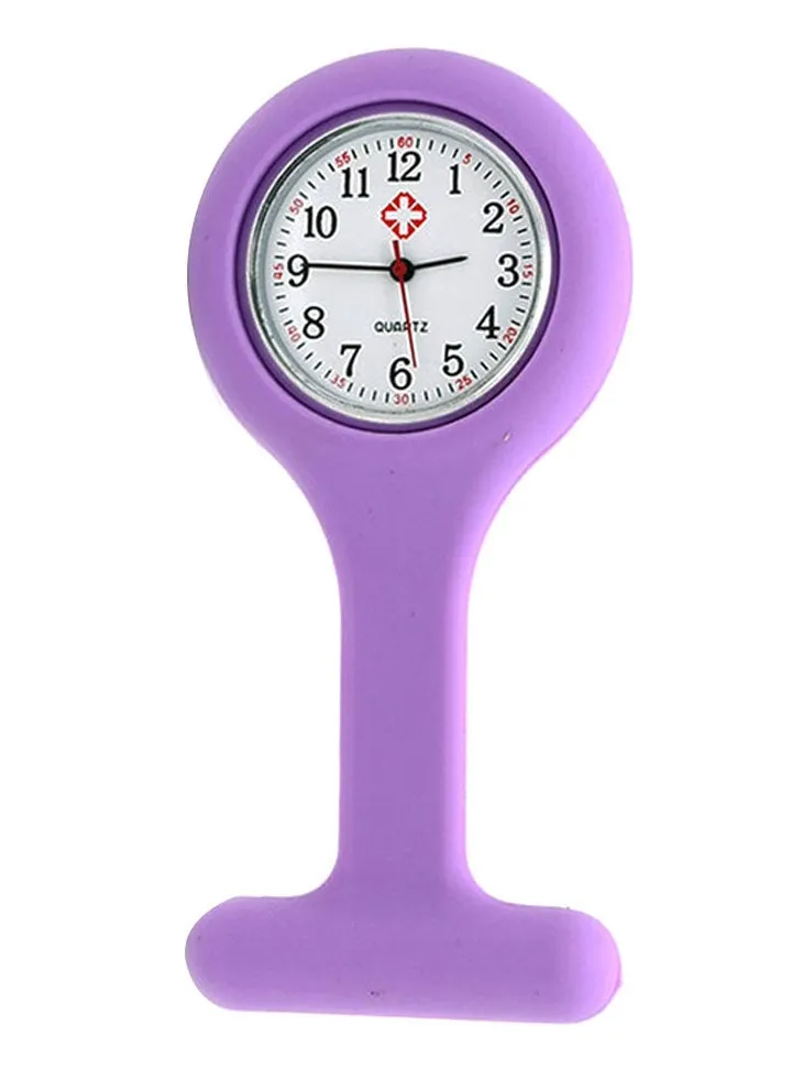 Women's Nurse Brooch Tunic Fob Pocket Watch 7540B-N