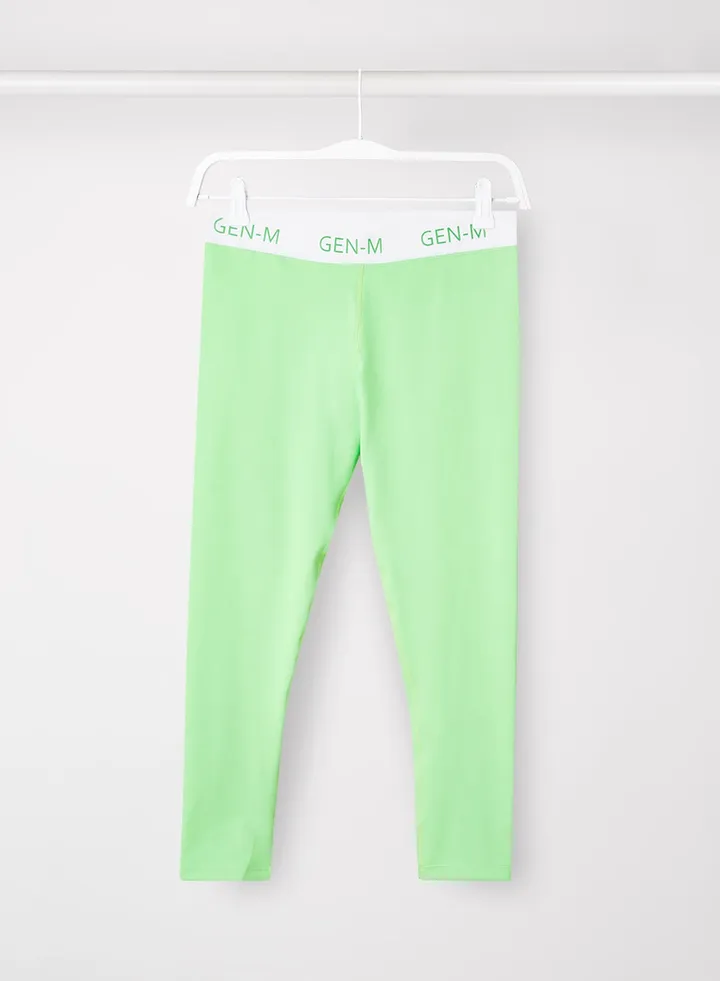 Elasticated Leggings Light Green