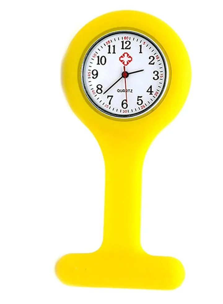 Women's Nurse Brooch Tunic Fob Pocket Watch 9942R-H