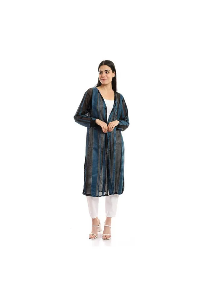 Casual Printed Cardigan Ganzary