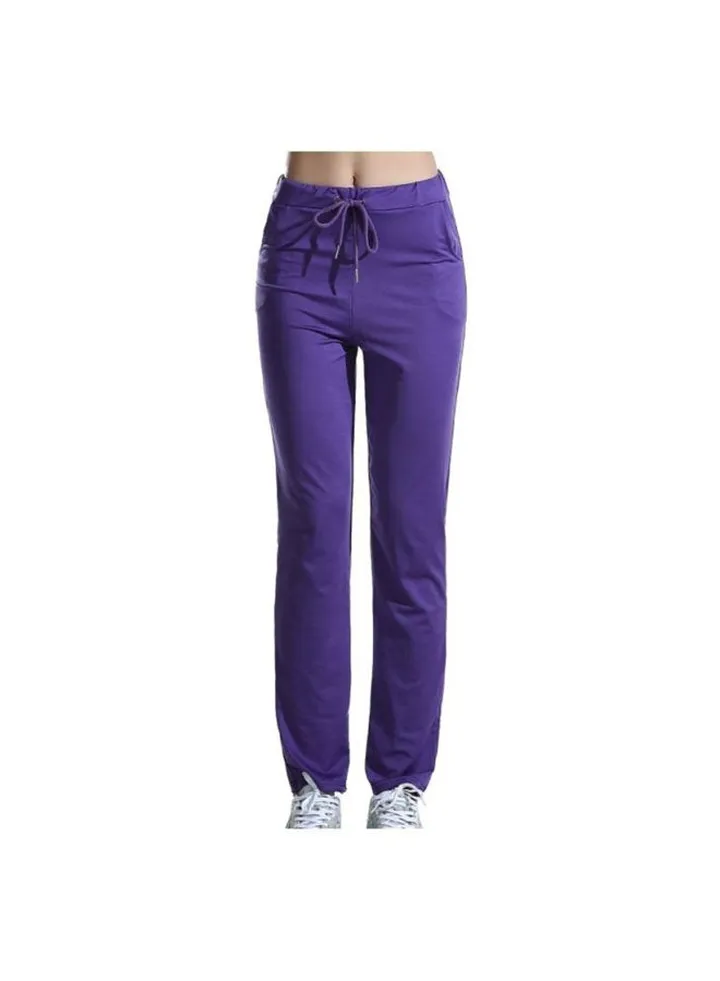 Casual Yoga Pants Purple