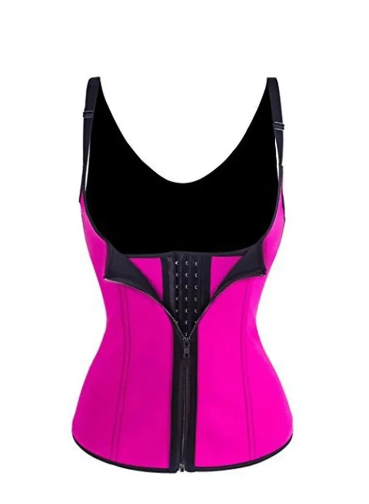 Slimming Underwear Vest Corset Pink
