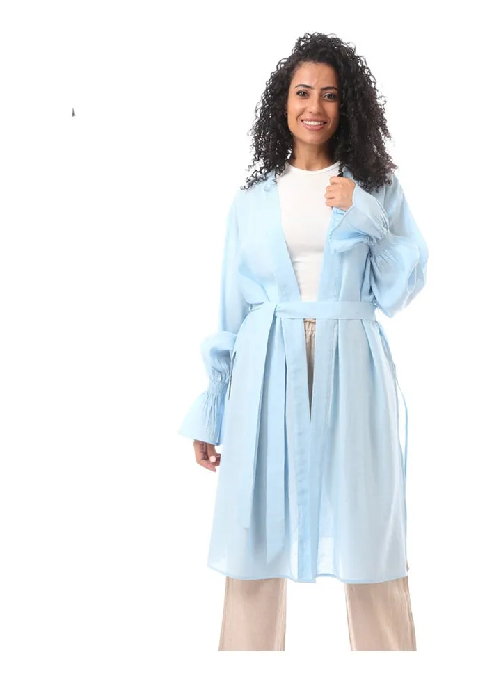 Women's Casual Cardigan With Belt