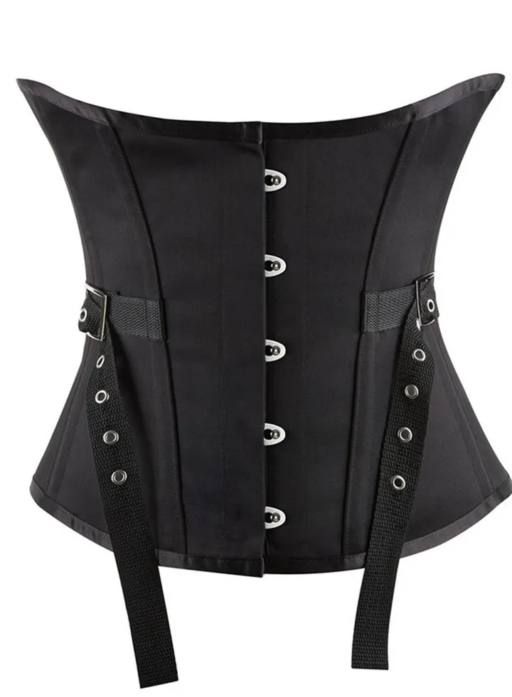 Belt Buckle With Waistband Black