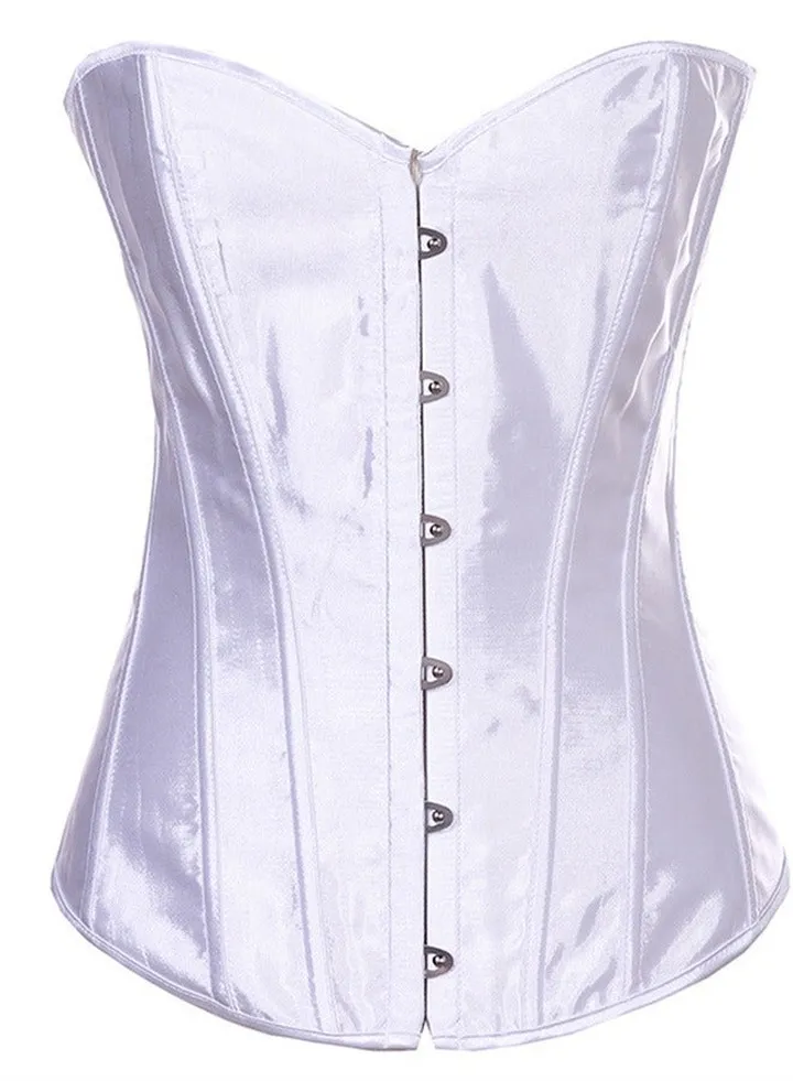 Fashion Solid Color Shapewear White