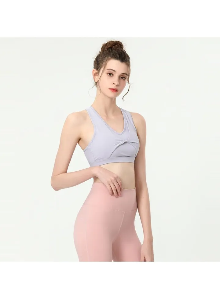 Single layer underwear without steel ring sports fitness breathable comfortable underwear.