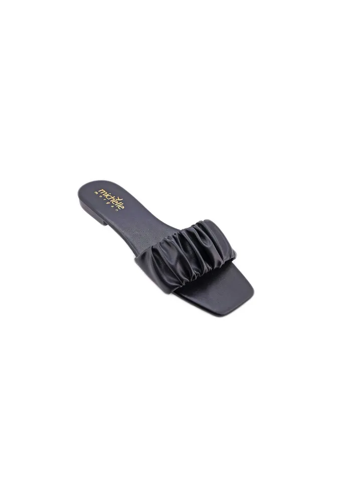 Casual Ladies Slides Black 36