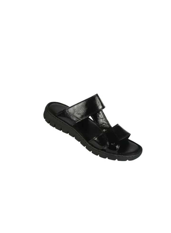 Josef Seibel Ladies Flat Sandals 93441-AR65100 Black 36