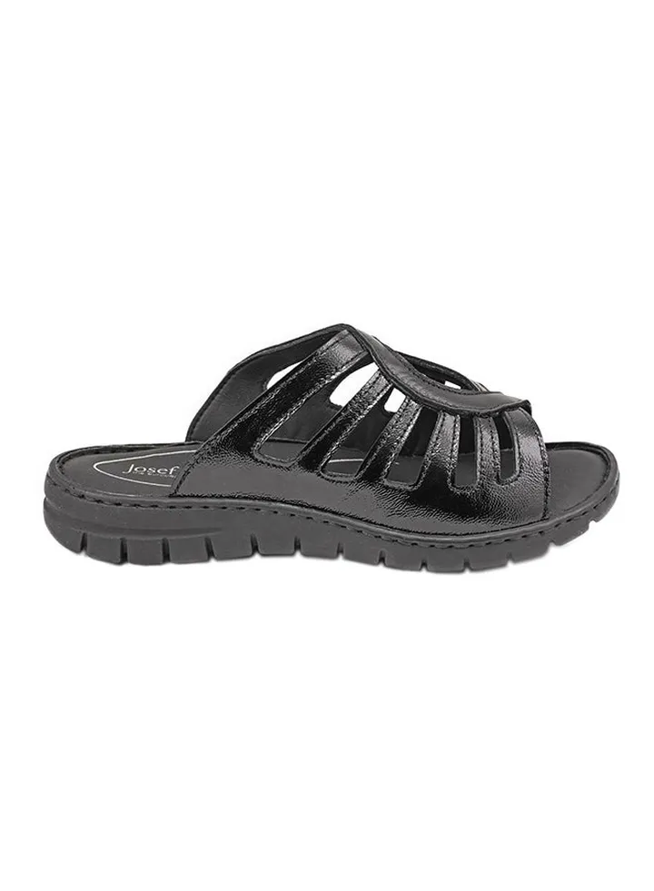 Leather Sandals Black