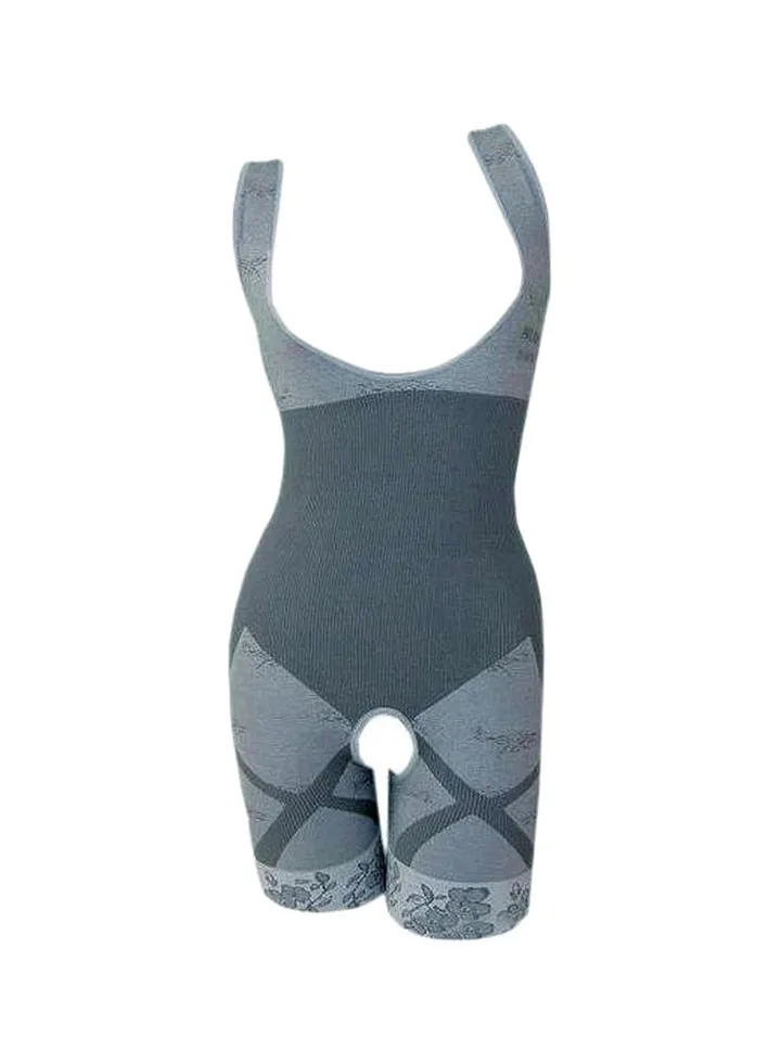 Printed Cotton Shapewear Grey