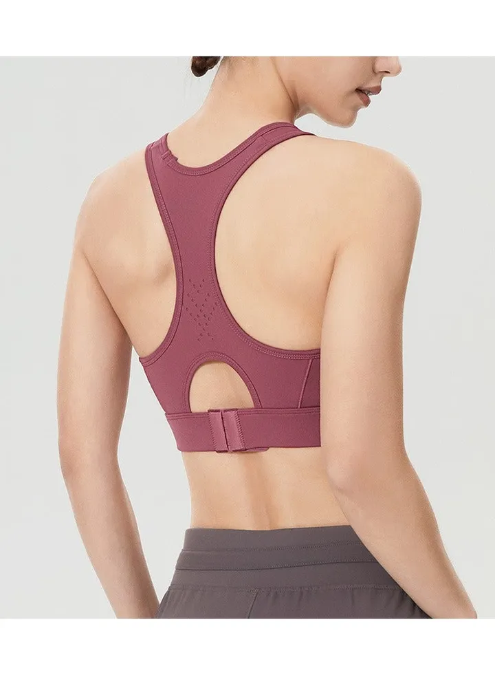 VFU Sports Underwear Running shockproof High Strength integrated styling Breathable Yoga fitness vest bra.