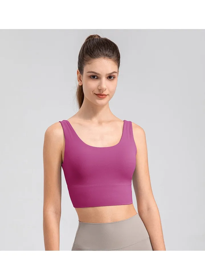 Yoga bra High strength shock-proof breathable running fitness underwear.