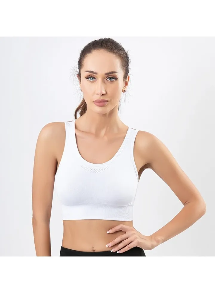Shockproof sports underwear vest beauty back bra fitness running.