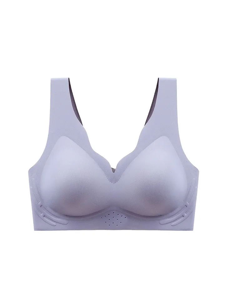 Seamless underwear Push-up sports vest style underwire free summer bra cover.
