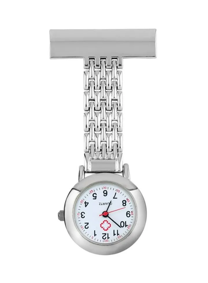 Stainless Steel Nurse Analog Pocket Watch TG01200