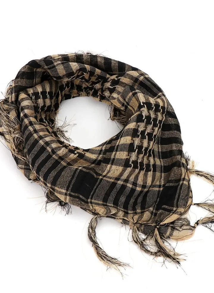 Wind-Proof And Sand-Proof Warm Scarf Beige