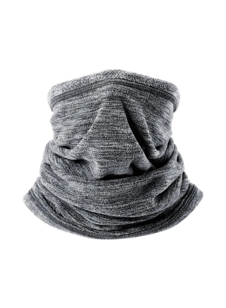 Neck Warm Thicken Soft Face Scarf Grey