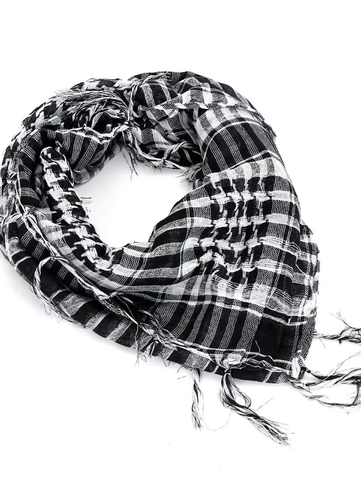 Wind-Proof And Sand-Proof Warm Scarf White