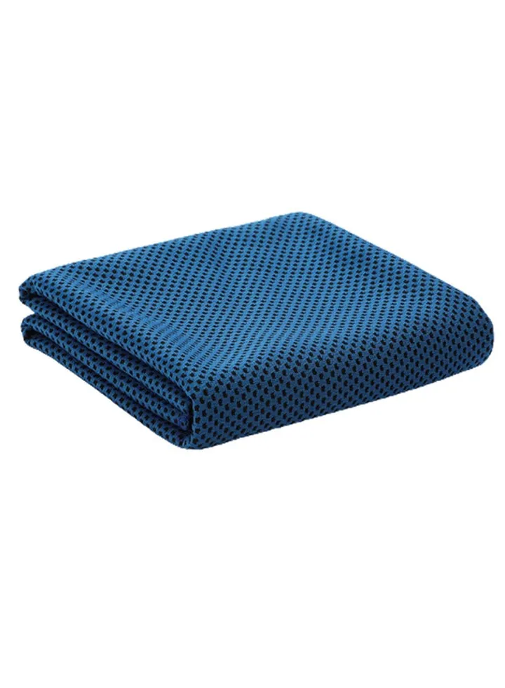 Instantly Cool Magical Sports Towel Dark Blue