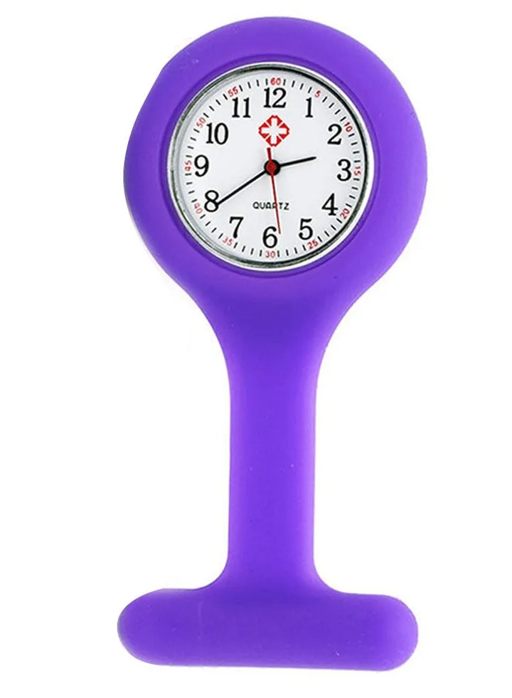 Women's Nurse Brooch Tunic Fob Pocket Watch 5282D-O