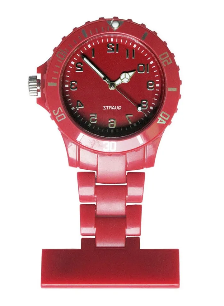 women Nurse Plastic Analog Pocket Watch 9415D-V