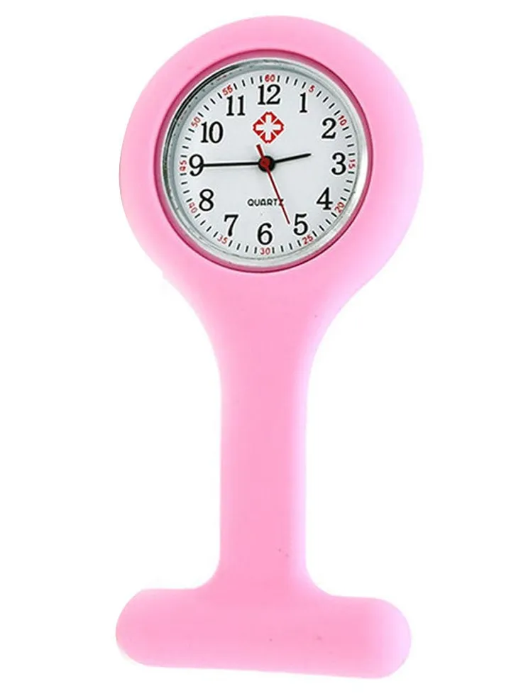 Women's Nurse Brooch Tunic Fob Pocket Watch 5871B-X