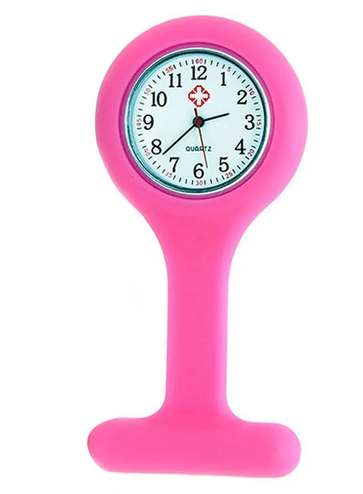 Women's Nurse Brooch Tunic Fob Pocket Watch 5146J-O