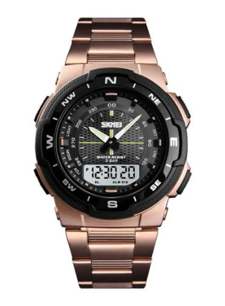 Men's Metal Analog/Digital Watch 1370