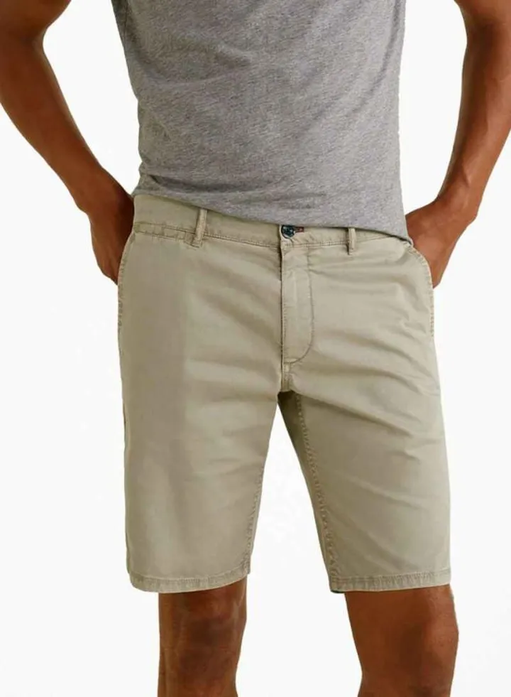 Chino Bermuda Shorts 08Light Beige
