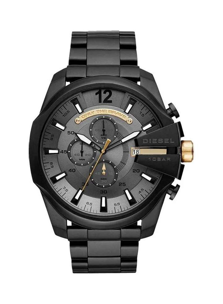 Men's Mega Chief Men'S Grey Dial Stainless Steel Chronograph Watch DZ4479