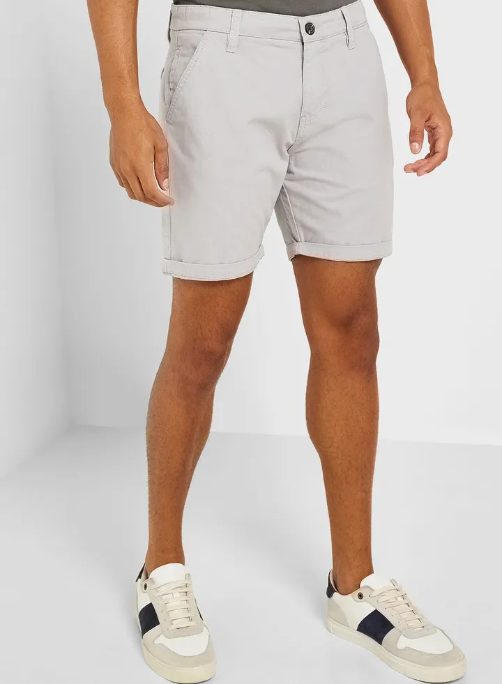 Mens Cotton Twill Chino Short