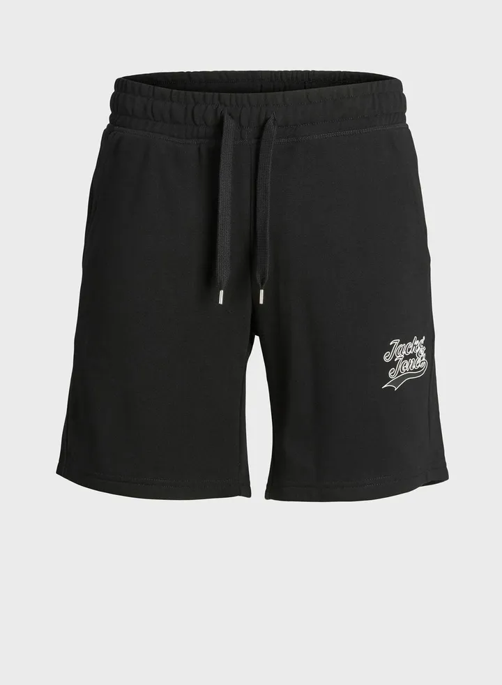 Slogan Casual Shorts