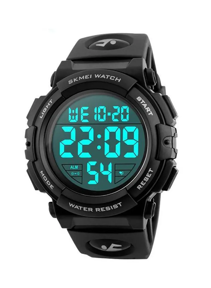 Water Resistant Digital Watch 1258