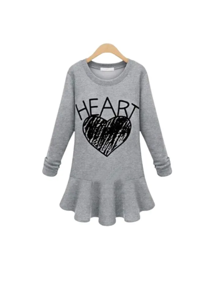 Pure fit cotton pullover from 50 to 60 kilograms, gray