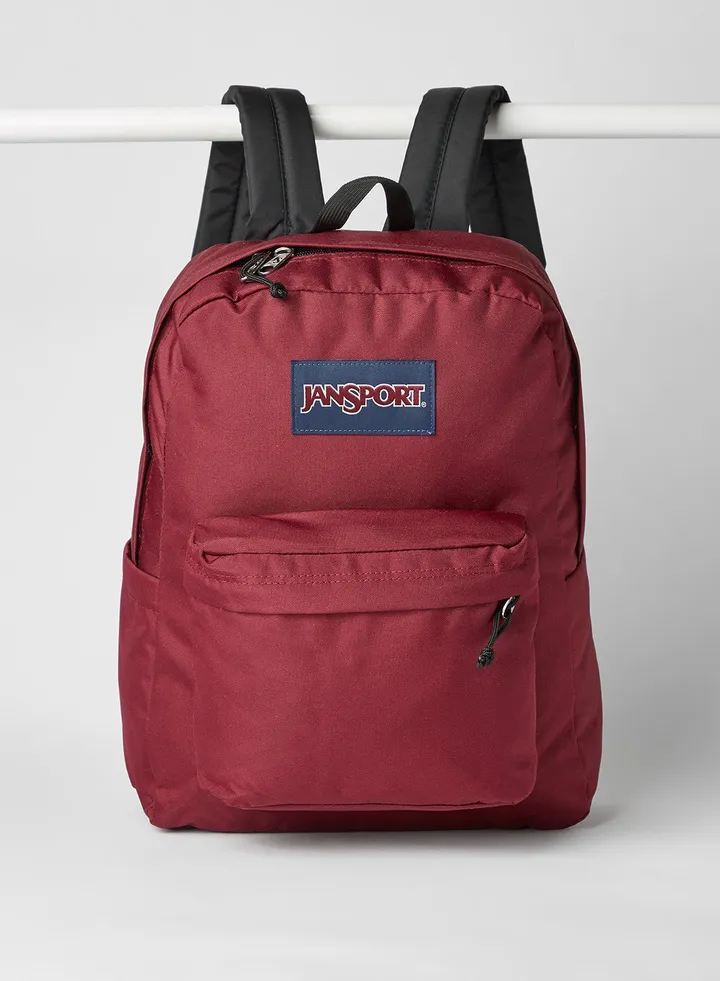 Superbreak Solid Backpack Russet Red