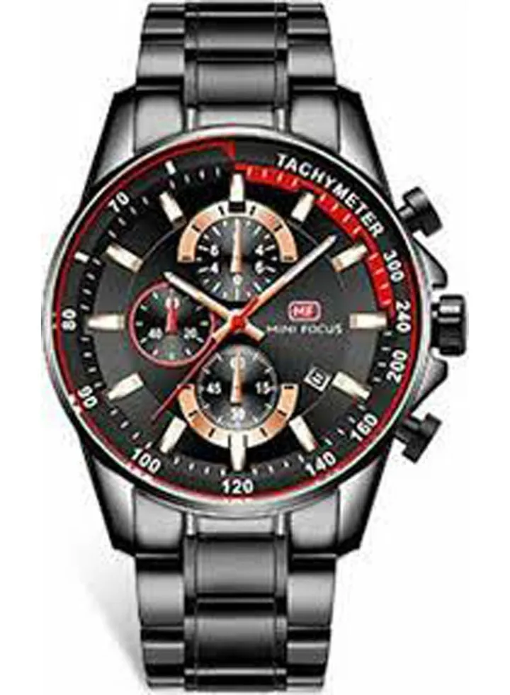 Men's Stainless Steel Analog Wrist Watch Mf0218G-04