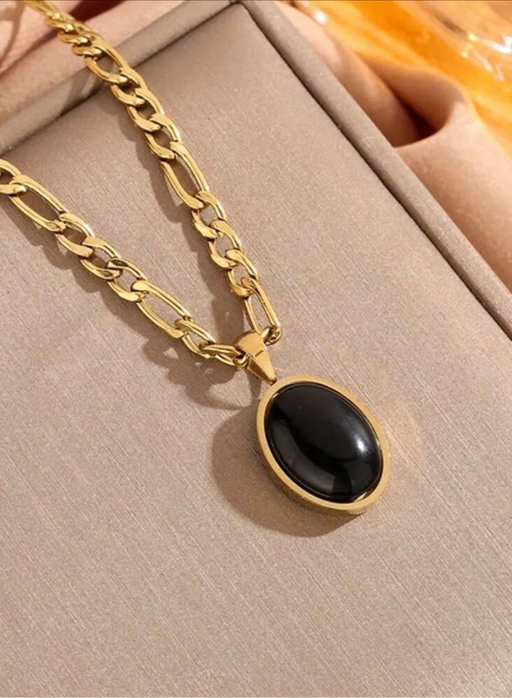 Amazing & Elegant Stainless Steel Gold Plated Necklace For Women