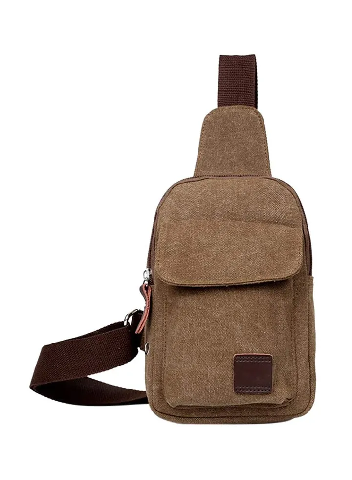 Shoulder Bag For Men Brown