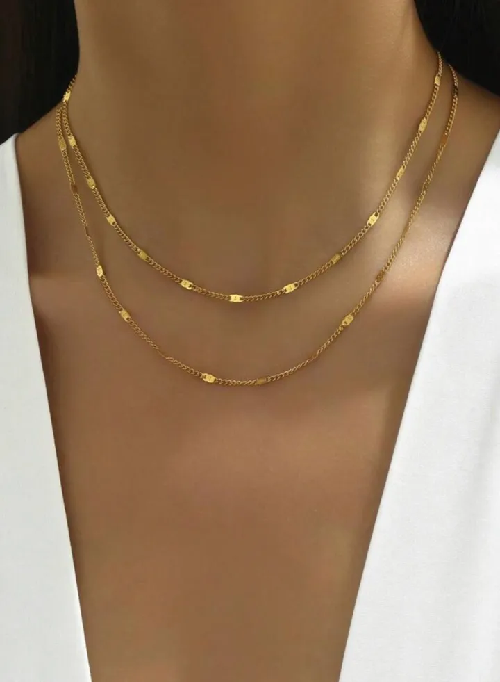 Elegant 18k Gold Plated Necklace