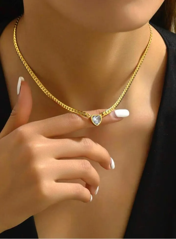 Elegant 18k Gold Plated Necklace