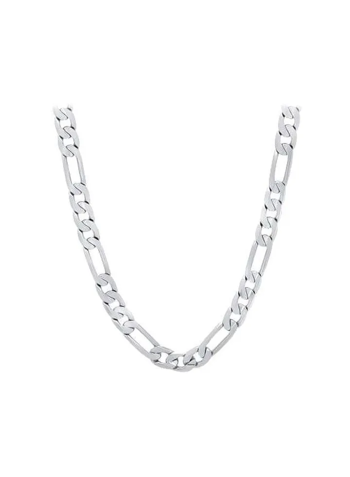925 Sterling Silver Figaro Chain Necklace