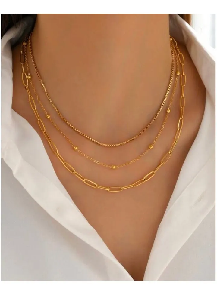 Elegant 18k Gold Plated Necklace