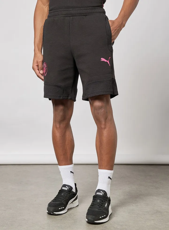Man City Football Sweat Shorts