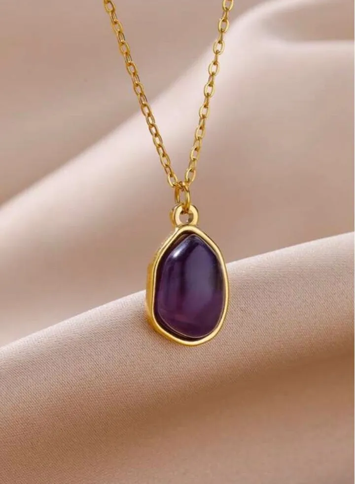 18k Gold Plated Stainless Steel Necklace