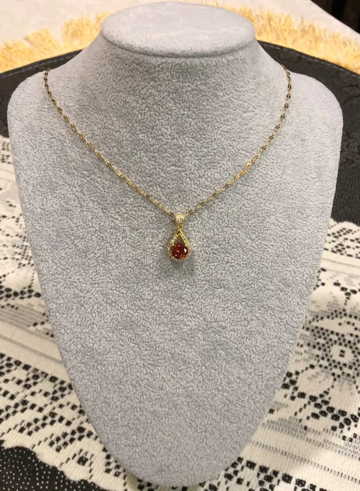 Amazing & Elegant Stainless Steel Gold Plated Necklace For Women