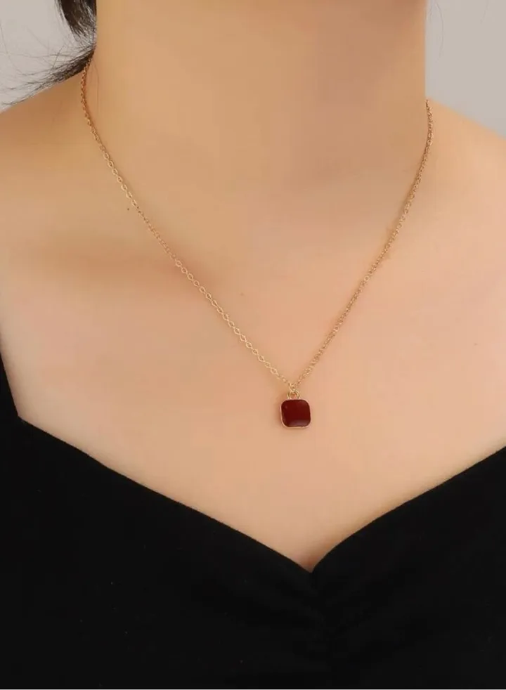 Trendy Gold Plated Necklace For Women