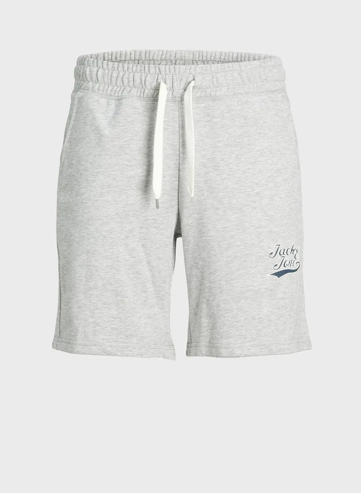 Slogan Casual Shorts