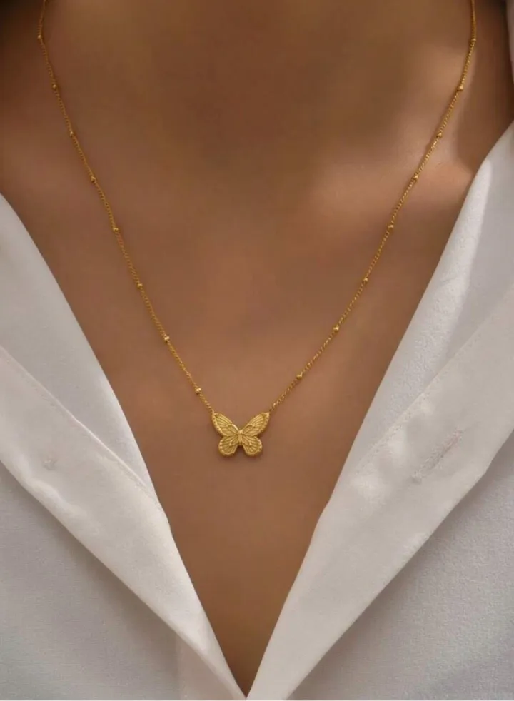 Elegant 18k Gold Plated Necklace For Women