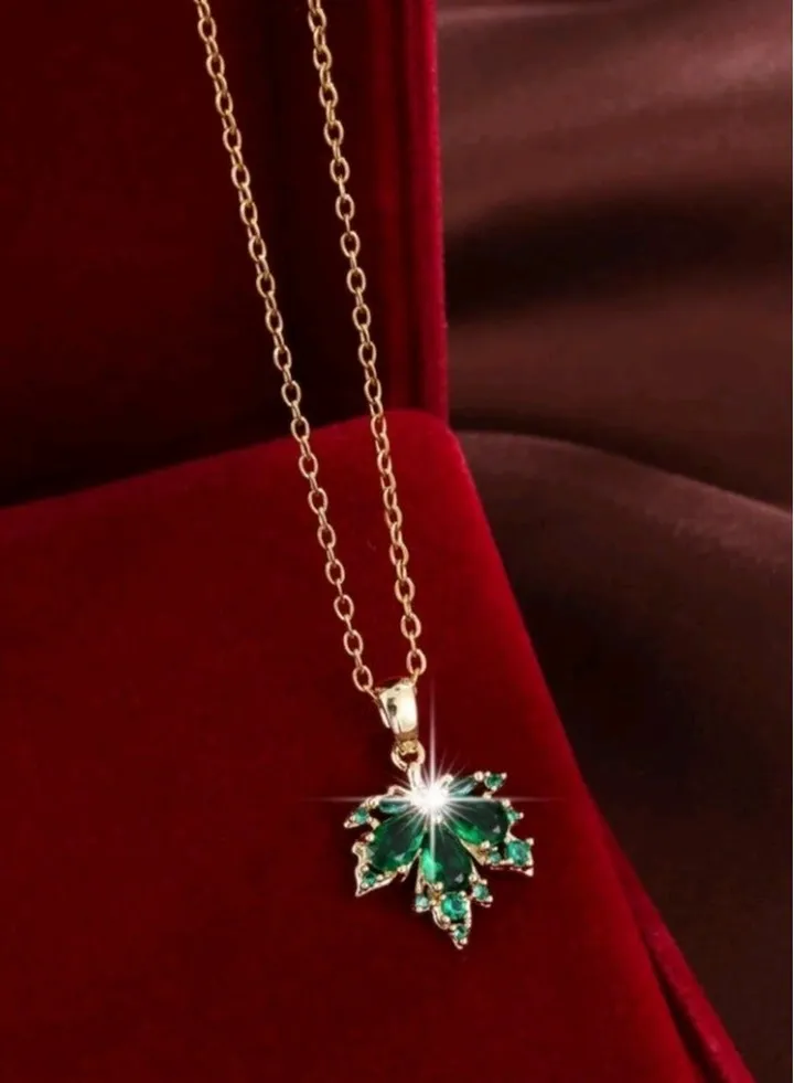 Trendy & Stylish Gold Plated Stainless Steel Necklace For Women
