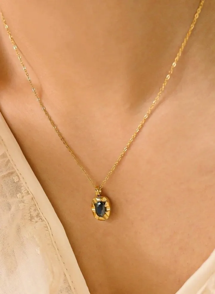 18k Gold Plated Stainless Steel Necklace